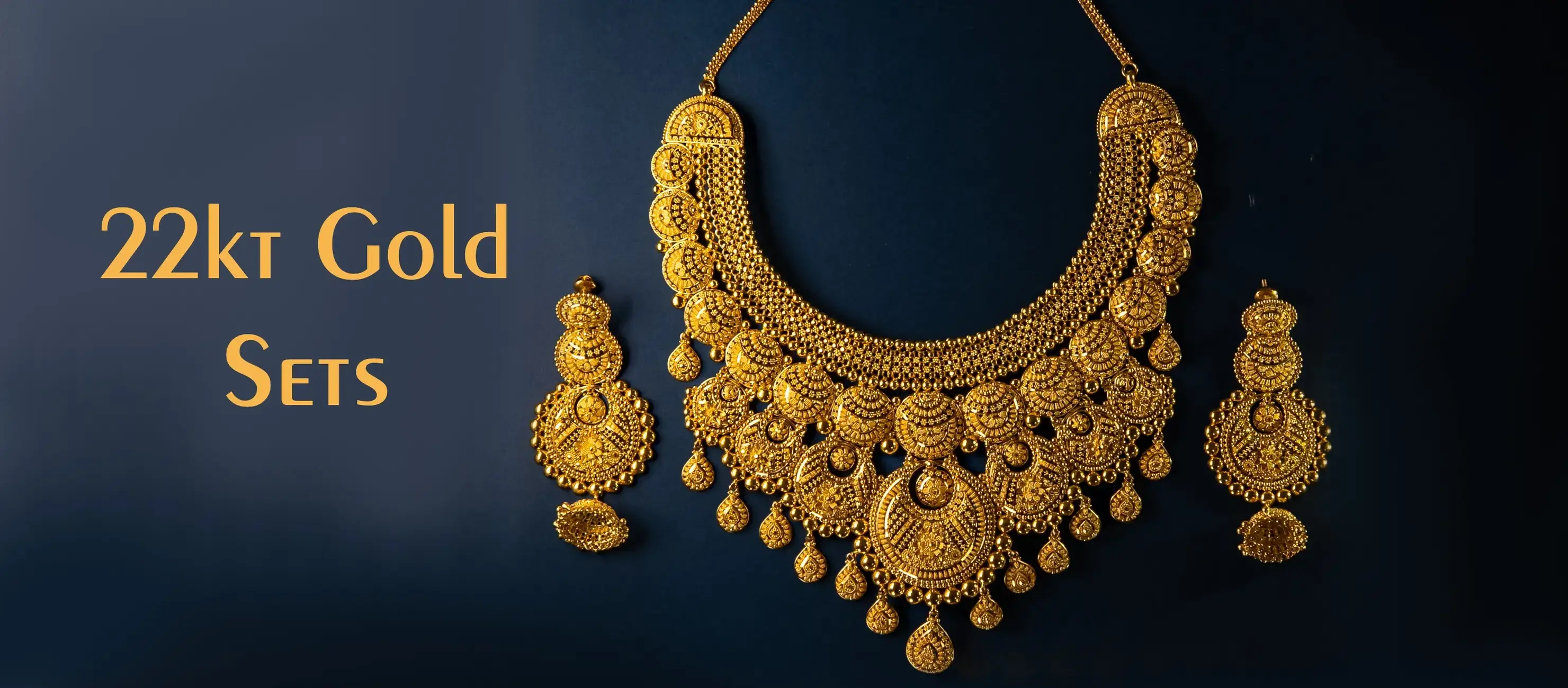 22kt Gold Necklace Set